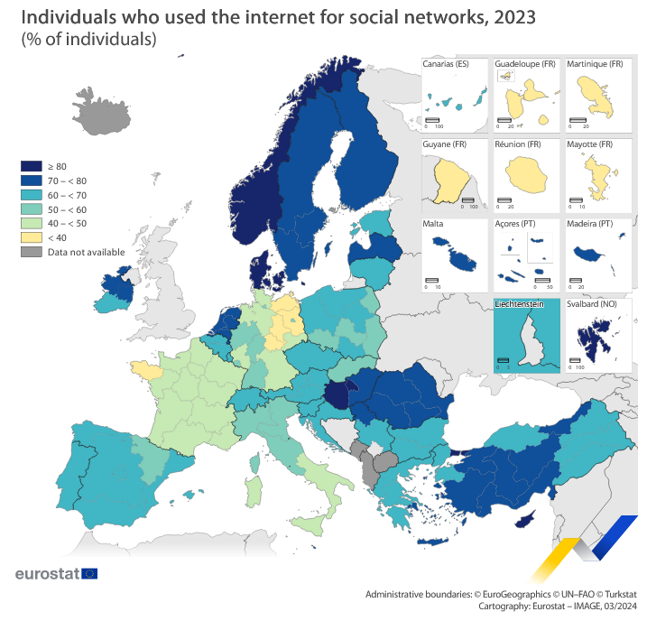 Screenshot 2024 03 21 at 10 04 09 59 of EU individuals using social networks in 2023